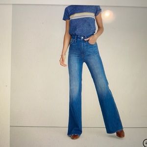 Madwell high rise flare jeans